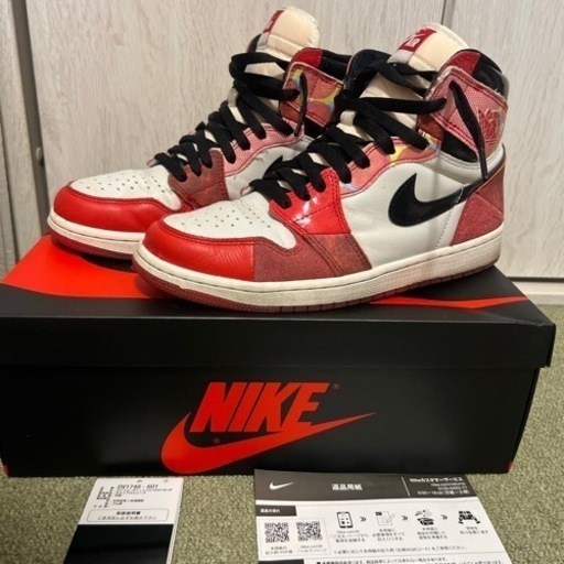 エアジョーダン1 スパイダーマン　18日まで