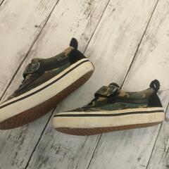 VANS 迷彩 スニーカー の画像