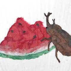 8/21(水) 【和紙ちぎり絵】うちわ作り教室