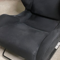 RECARO レカロ SR-11 CZ4AランエボX純正シート ZC32Sシートレール付き 純正流用 運転席シート セミバケ レカロシート の画像