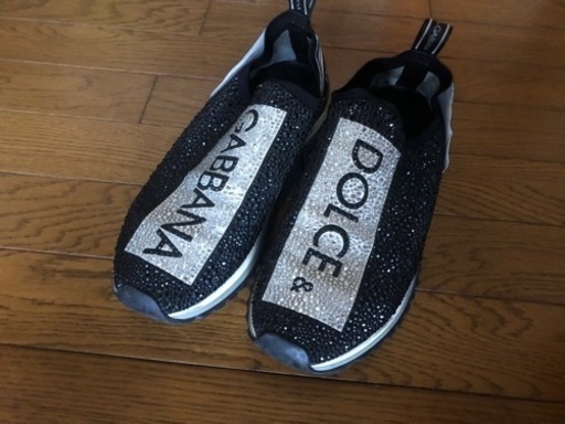 DOLCE&GABBANA　ソレント　スワロフスキースニーカー
