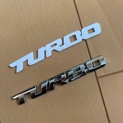 【新品】ターボ エンブレム