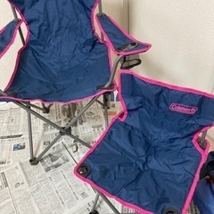 キャンプのチェア５つまとめて
