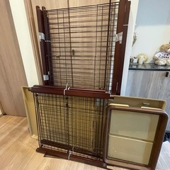 ペティオ　トイレのしつけができるペットケージ　ペットサークル　ケ...