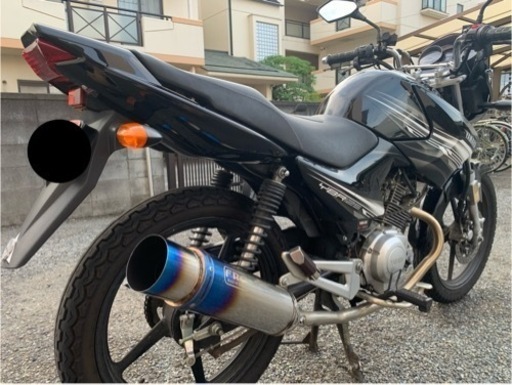 YAMAHA YBR125K 黒 ハーフカウル 走行1万 小型125cc