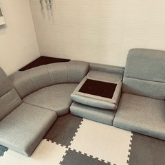 綺麗なローソファ4点セット