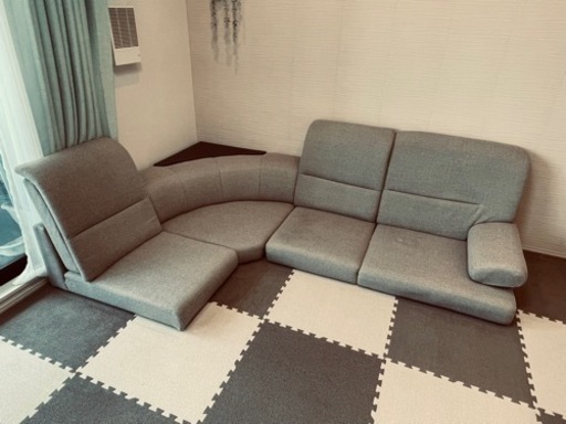 綺麗なローソファ4点セット