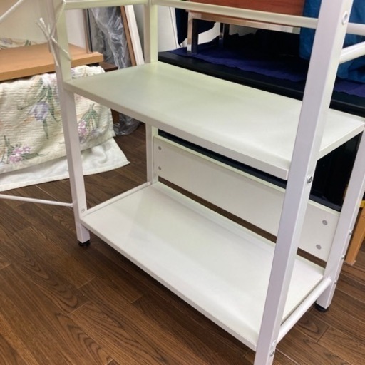 ニトリ　パソコンデスク 書斎デスク　システムデスク ホワイト　組立式　椅子セット家具 オフィス用家具 机