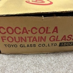 美品！
昭和レトロなFOUNTAIN GLASS 1ダースの画像