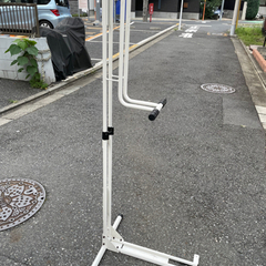 CycleLocker自転車スタンド 縦置きの画像