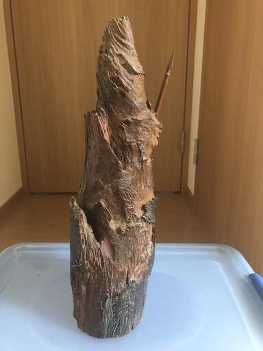 鍾馗様七福神一刀彫飾り物昭和当時物伝統工芸品 ( プロフ読んで
