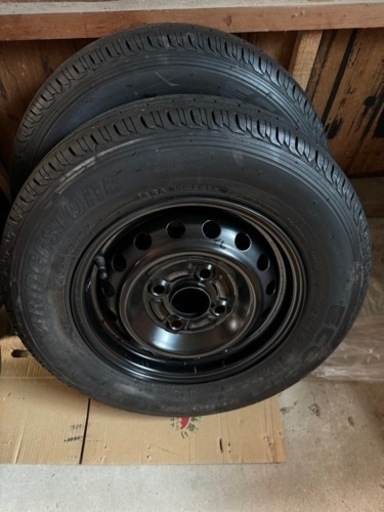 145/80/R12 ホイール&タイヤ　4本セット　ホンダ軽バン