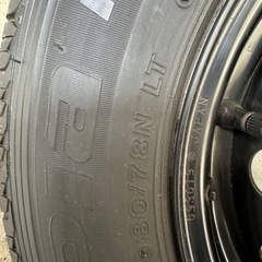 145/80/R12 ホイール&タイヤ　4本セット　ホンダ軽バンの画像