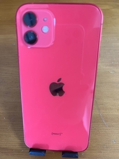 iPhone 12 64GB sim free-Red (2000円相当おまけ付き)