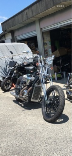 フロントフォーク　スティード400