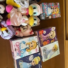 (今週処分)ディズニーぬいぐるみフィギュアの画像