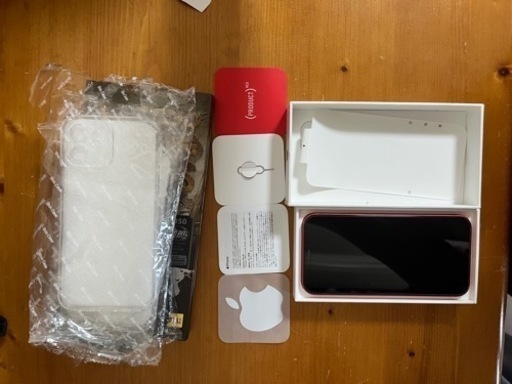 iPhone 12 64GB sim free-Red (2000円相当おまけ付き)