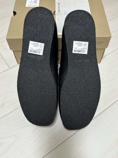 Clarks クラークス ワラビーエヴォウォータープルーフ　UK8 26cm ブラック 防水 シューズ 