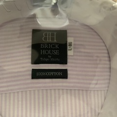 【あげます・未開封】東京シャツ BRICK HOUSE  クレリック ストライプシャツの画像