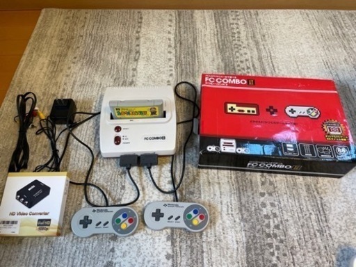 FCコンボ2 (純正コントローラー・カセット11個・HDMI変換器付き)