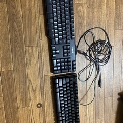 2個 キーボード　LEDの画像