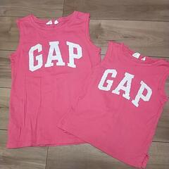 GAPKids♡110&140サイズ　　色が変わるスパンコール　タンクトップ　姉妹　兄弟　おそろいの画像