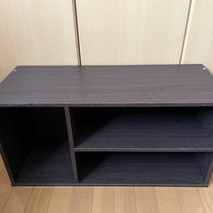 テレビ台 収納 カラーボックス　ブラウン