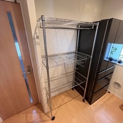 スチールラック|ルミナス(メタルルミナスシリーズ) EL25-90183 |ニトリで買ったパーツ付の画像