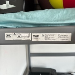 【取りに来て頂ける方限定】IKEA イケア ロフトベッド　SVÄRTA スヴェルタの画像