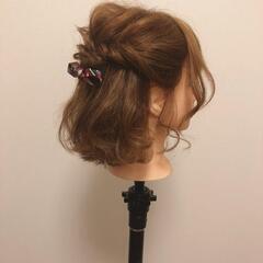 花火大会のヘアアレンジお願いします。