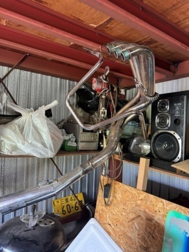 kz900  メッキ　カーカーマフラー　z1