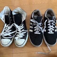 converse、adidasスニーカー28センチ