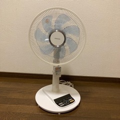 山善 リビング扇風機 YLX-MD302(W)