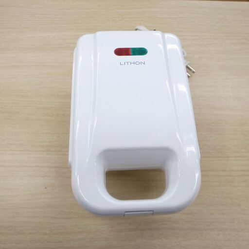 41/607 ライソン ホットサンドメーカー 2021年製 KDHS-003W【モノ市場知立店】