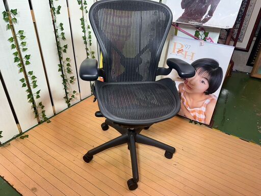 【愛品館八千代店】ハーマンミラー　アーロンチェア　AE112PWB-PJG1BBBK3D01
