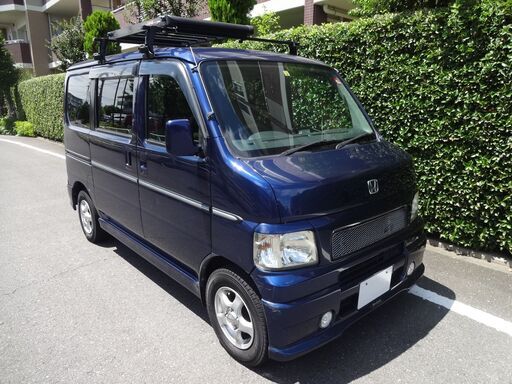 込プライス30万円 バモス(HM1) 4WD 5速M 超希少サンルーフ 低 