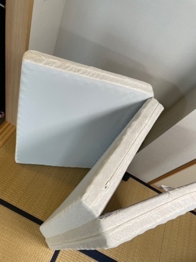 シングル 2個セットmuatsu 西川ふとん定価6万円