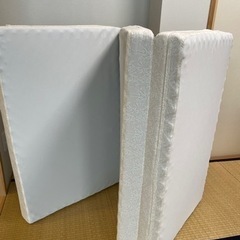 シングル 2個セットmuatsu 西川ふとん定価6万円の画像