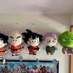 【最終値下げ】
ドラゴンボール　ぬいぐるみセットの画像