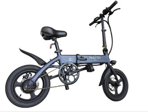 【美品】クリア電子　電動アシスト自転車　折畳み　HOQ1J2020　Hold On Q1J