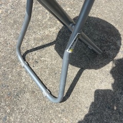 「お取引中」折りたたみ椅子  丸型 椅子　チェア　の画像