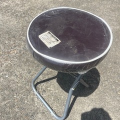 「お取引中」折りたたみ椅子  丸型 椅子　チェア　の画像