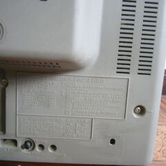 ナショナルカラーテレビ　TH14-N22 　 テレビ音声多重用スピーカー付　の画像