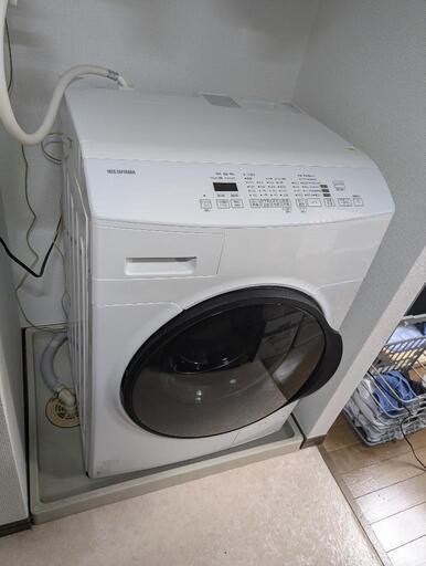 ドラム式洗濯機　2021年式　アイリスオーヤマ　CDK832-W
