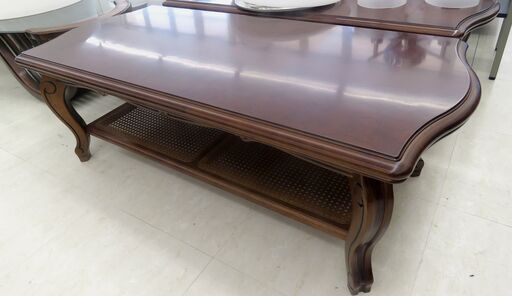 北海道 千歳市/恵庭市 近郊配送 カリモク センターテーブル ローテーブル 店頭でのお受渡し大歓迎 ➀