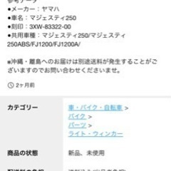 マジェスティウィンカーレンズの画像