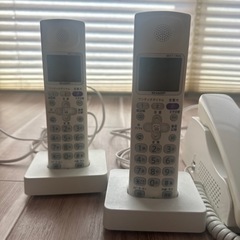 固定電話機、子機2台FAX、コピーの画像