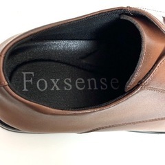 新品未使用【フォクスセンス】ビジネスシューズ 25.0 ブラウン 外羽根 紳士靴 革靴の画像