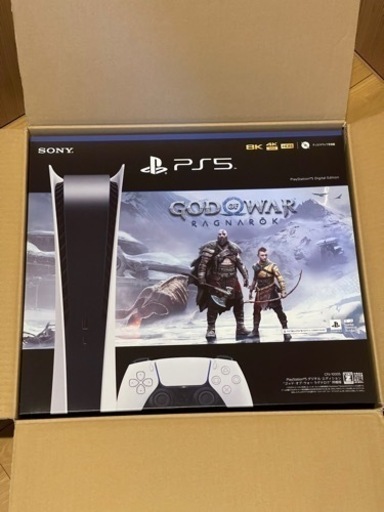 新品PS5 デジタルエディション ゴッド・オブ・ウォー ラグナロク 同梱版
