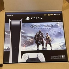 新品PS5 デジタルエディション ゴッド・オブ・ウォー ラグナロ...